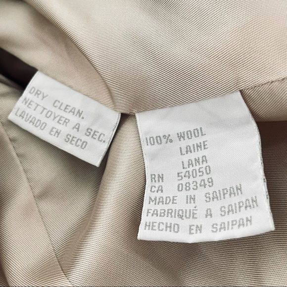 Jones New York Floral Blazer, Brown, Taupe, 4 - Picture 8 of 9